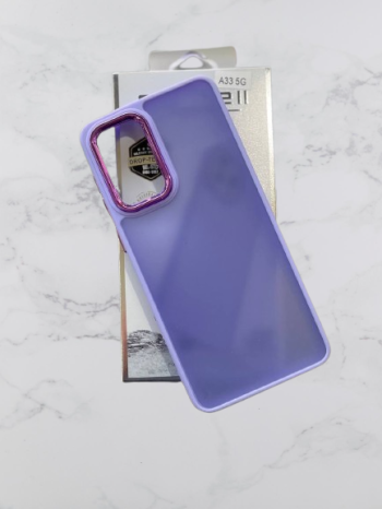 گارد پشت مات لنز متال SAMSUNG A33 5G - بنفش