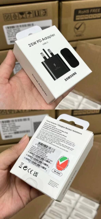 کلگی شارژر 25W PD وات کد 3 پین SAMSUNG