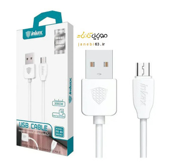 کابل شارژر 2 متری میکرو USB اینکاکس CK-65 اورجینال