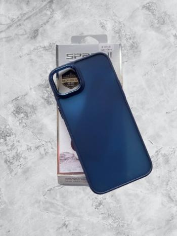 گارد پشت مات لنز متال IPHONE 14 Plus - سورمه ای
