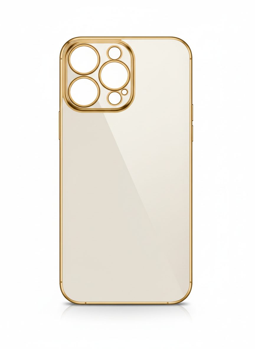 قاب نیو اسکین رنگی محافظ لنزدار محافظ لنزدار IPhone 14 Promax - سفید